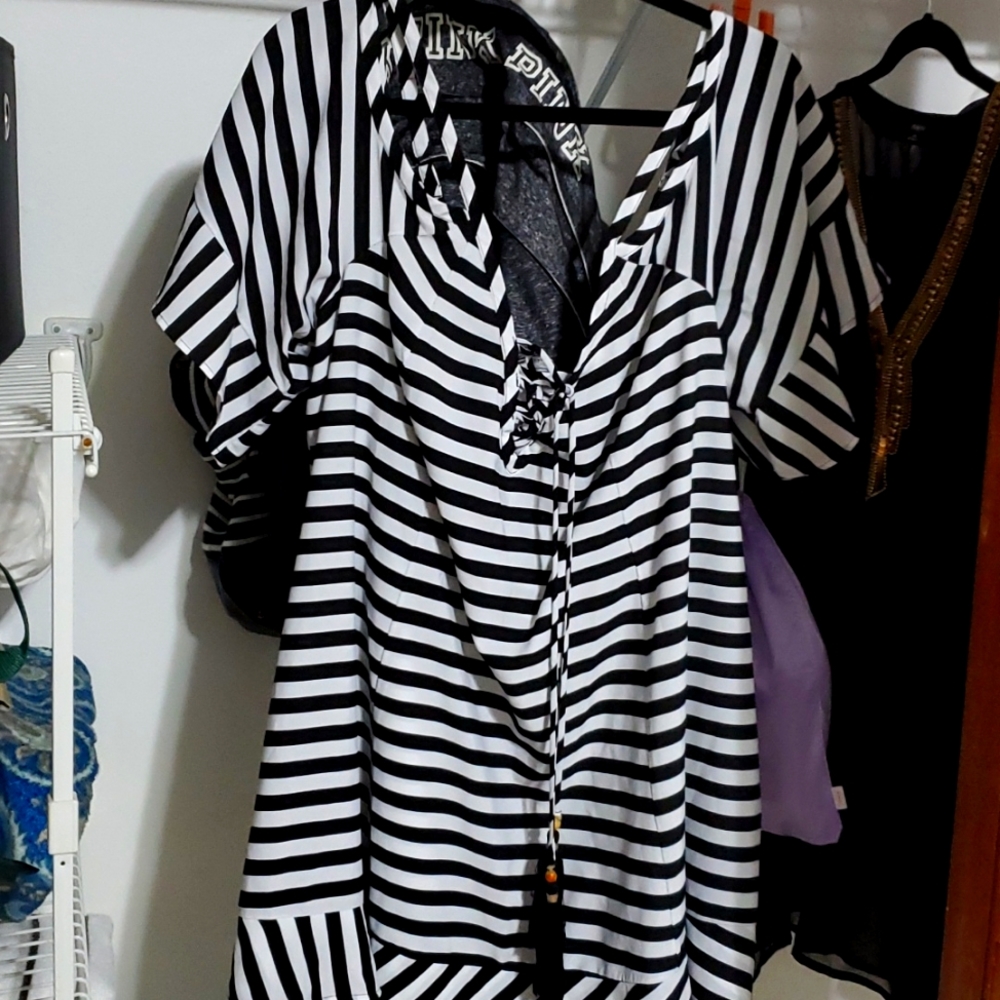 Torrid bathing suit cover up! Has should cut outs
